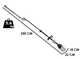 EGO HTX 5300 PA - Battery extension pole hedge trimmer - 56V - 53cm blade - WITHOUT BATTERIES AND CHARGERS