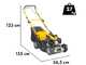 Stiga Combi 48 S - Trailed petrol lawnmower - 3-in-1 - Engine ST 140