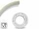 Cristallo Transparent Vacuum Coiled Hose for Food Stuff &Oslash; 25 mm, 3 m