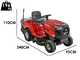 Troy-Bilt Pony 92T-R SELECT - Lawn Mower Tractor  - Transmatic transmission - Grass collection bag