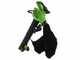 Greenworks GD40BVII - Blower - Cordless Vacuum Cleaner - BATTERY AND BATTERY CHARGER NOT INCLUDED