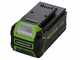 Greenworks GD40BVII - Blower - Cordless Vacuum Cleaner - 40V/4Ah