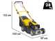 Stiga Combi 48 S H - Trailed petrol lawnmower - 145 cc Honda GCVx engine