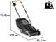 Alpina BL 380 E - Electric Lawn Mower &ndash; 1400W - 38 cm cut