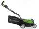 Greenworks G48LM36K2 - Battery-powered Lawn Mower - 48V/2Ah - 36 cm cut
