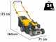 Stiga Combi 48 - Combustion Lawn Mower  - 3 in 1 -  ST 140 Engine