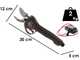 Zanon Viper Sv 45 -  Electric Pruning Shears on telescopic pole - 50.4V 3.2Ah - 175/255 cm