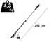 Zanon Viper Sv 45 -  Electric Pruning Shears on telescopic pole - 50.4V 3.2Ah - 175/255 cm