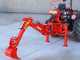 Agrieuro Top Line RES20 - Backhoe for tractor with lateral movement