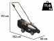 Alpina AL 3420 Li Kit - Battery-powered  Lawn Mower - 2x20V/2Ah - 34 cm cut