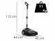 Lavor FIT 35B Li - Cordless 3-in-1 floor washer: washes, dries and vacuums