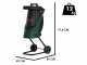 Bosch AXT Rapid 2200 - Electric Garden Shredder - with Reversible Blades