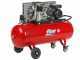 Fiac AB 150/348 - Belt driven air compressor - Motor 3 HP - 150 l