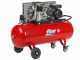 Fiac AB 150/348 - Belt driven air compressor - Motor 3 HP - 150 l