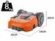 Worx Landroid S400 WR184E - Robotic lawnmower with perimeter - 400m2