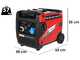 GeoTech-Pro PTGA 7500 - 5.8 kW Wheeled Silenced Inverter Power Generator - DC 5,5 kW Single-phase
