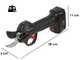 Zanon ZM 22 - Electric Pruning Shears  - 7.2 V- 2.5Ah