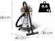Lavor WTP 30 X - Wet and Dry Vacuum Cleaner - 30L Drum - 1600 W