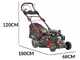 Geotech PRO S51-200 BMSGW ES - Trailed 4in1 lawnmower - Electric start