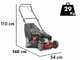 Castelgarden XC 48 HS - Trailed petrol mower - 4 in 1 - Honda GCVx 145 engine