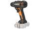 Worx WX100.9 - Battery-powered Drill Screwdriver 20V - WITHOUT BATTERY AND BATTERY CHARGER