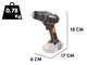 Worx WX100.9 - Battery-powered Drill Screwdriver 20V - WITHOUT BATTERY AND BATTERY CHARGER