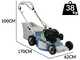 Marina Systems F550 Bellavita - Trailed mower - Honda GCVx200 engine - 4in1