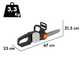 Worx Nitro WG350E.9 - 20V Electric Chainsaw - WITHOUT BATTERY AND CHARGER