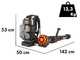 Worx Nitro WG572E - Battery-powered Backpack Blower - 4x20V/4Ah