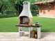 Palazzetti Jesolo 2 - Wood and Charcoal Masonry Barbecue