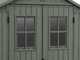 Keter Darwin Green - Garden Shed - with Frontal Windows