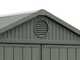 Keter Darwin Green - Garden Shed - with Frontal Windows