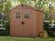 Keter Darwin Brown - Garden shed - With Front Windows - 190x183x221 cm