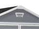 Keter Manor Gray - Garden shed - With side window - 185x152x226 cm