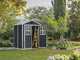 Keter Manor black - Garden shed - With front windows