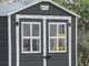 Keter Manor black - Garden shed - With front windows
