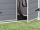 Keter Manor gray - Garden shed - With side window - 186x237x227 cm