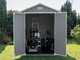 Keter Manor gray - Garden shed - With side window - 186x237x227 cm