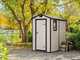 Keter Manor Beige - Garden shed - With side window - 130x192x198 cm
