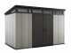 Keter Artisan grigio - Garden shed - With double-leaf door - 342x218x226 cm