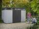 Keter Artisan grigio - Garden shed - With double-leaf door - 342x218x226 cm