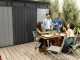Keter Artisan grigio - Garden shed - With double-leaf door - 342x218x226 cm