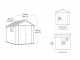 Keter Oakland 759 - Garden Shed - With Double-leaf Door and Window - 229x287x242 cm