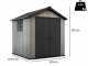 Keter Oakland 757 - Garden Shed - With Double-leaf Door and Window - 229x223.5x242 cm
