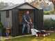 Keter Oakland 757 - Garden Shed - With Double-leaf Door and Window - 229x223.5x242 cm