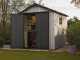 Keter Oakland 757 - Garden Shed - With Double-leaf Door and Window - 229x223.5x242 cm