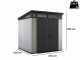 Keter Artisan Grey - Garden Shed - With Double-leaf Door - 214x218x226 cm