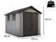 Keter Oakland 7511 - Garden Shed - With Doublle-leaf Door and Windows - 230x350x242 cm