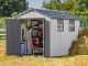 Keter Oakland 7511 - Garden Shed - With Doublle-leaf Door and Windows - 230x350x242 cm