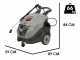 Comet New Scout 150 Classic - Professional Hot Water Pressure Washer - Max. pressure: 150 bar - 540l/h